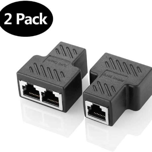 Convert Lan 2*1 Rj45