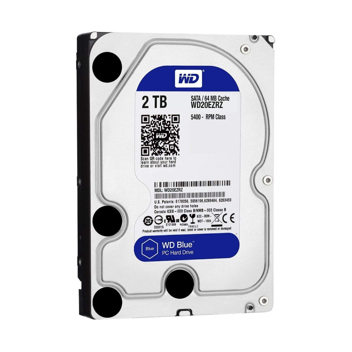 ⁦PC HDD 2T BLUE WD NEW⁩ - الصورة ⁦1⁩