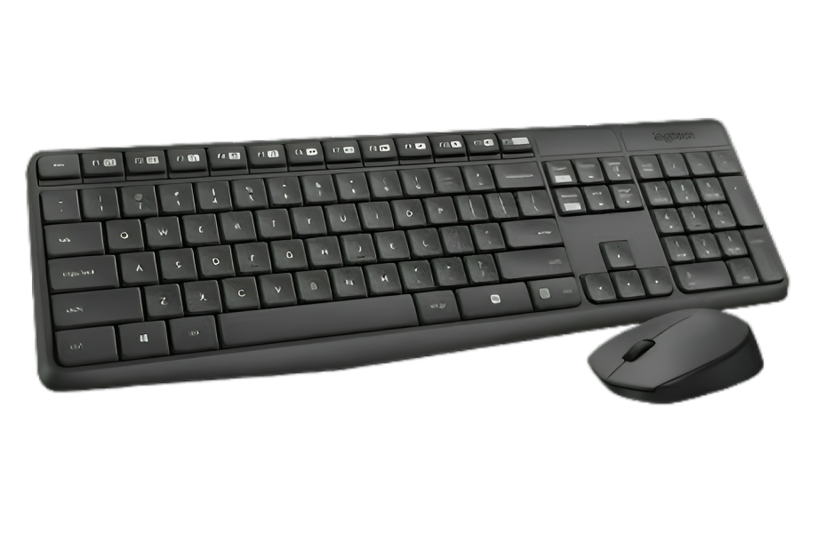 Mouse & Keyboard Logitech MK235 C2884 Mouse - Keyboard W Logitech MK235 - الصورة 1