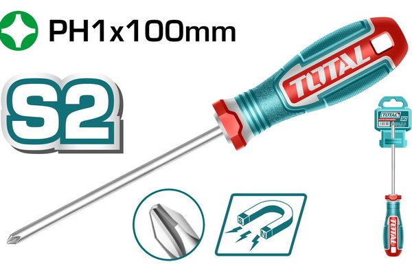 مفك PZ1 طول 100 مم TSDPZ1100