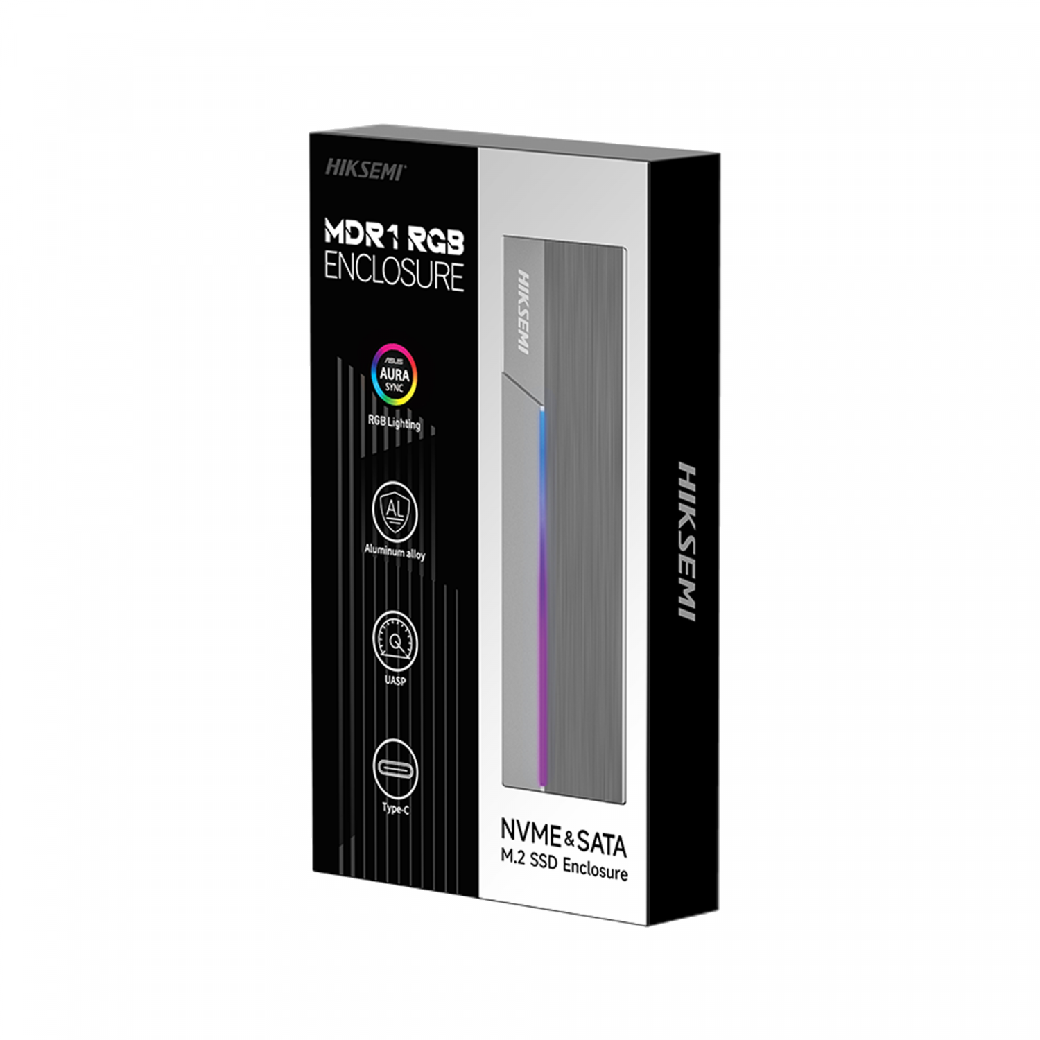 8e33b637b26c200 RACK M.2 NVME MDR1 RGB HIKSEMI - الصورة 1