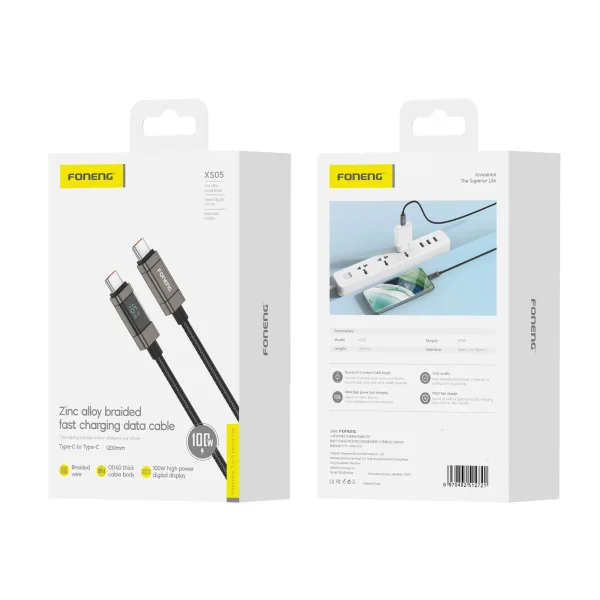 PHONE CABLE FONENG XS05 100W (TC TC)